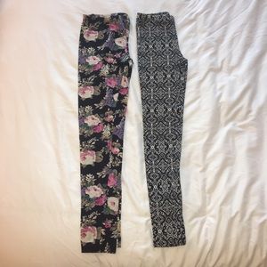 Forever 21 Patterned Leggings